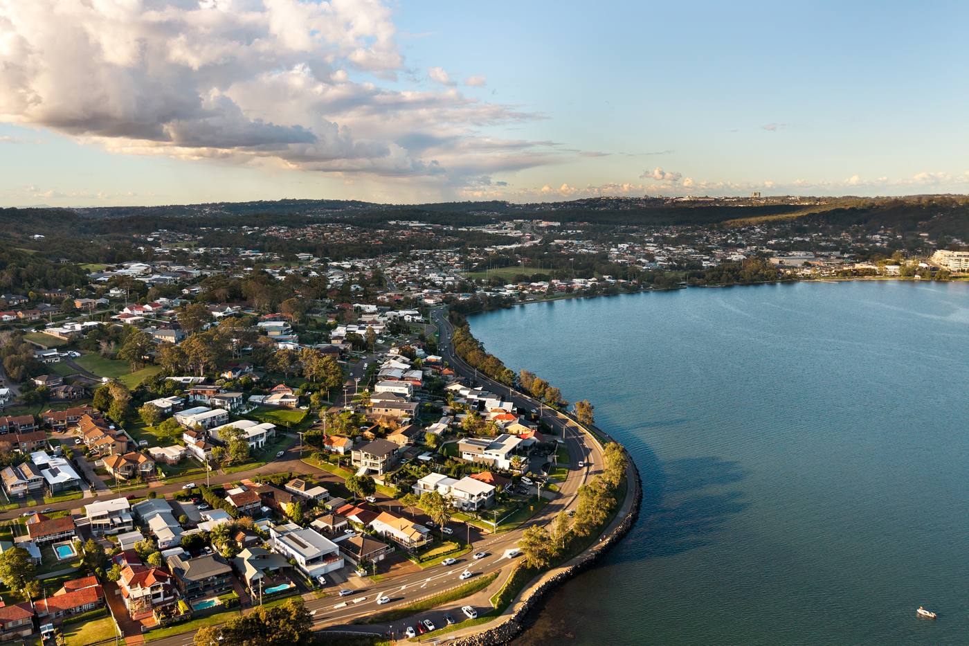 Real estate photography, Seacourt Drive coastal residence Newcastle